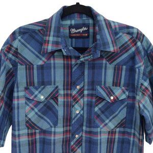 Wrangler X-Long Tails Western Snap Button